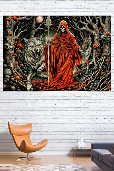 Vendini Karanlıklar Prensi Duvar Örtüsü Duvar Halısı Wall Tapestry