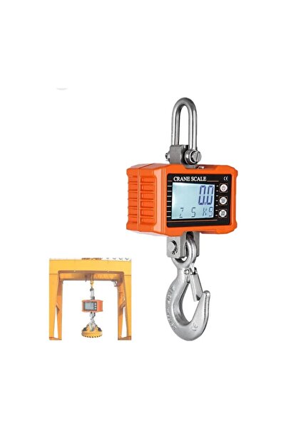 TART-SAM PLT  OCS S-1 Ton Caraskal-Çengel-Vinç Terazisi-Kantarı TARTSAM TEM VİNÇ BASKÜLÜ DİKOMSAN ASKI KANTAR