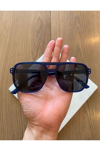 fethi mekik Rectangular Model Sunglasses with Uv400 Protection
