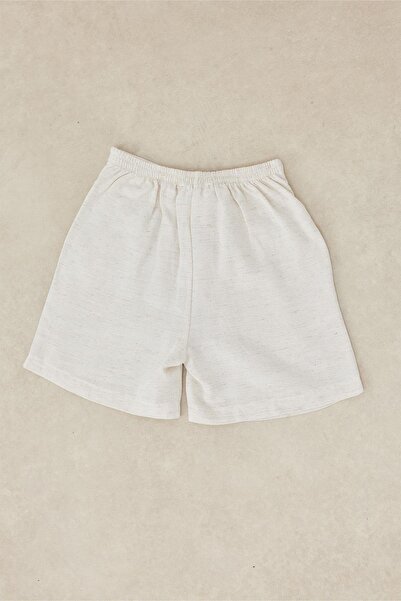 Tics Naturel Palazzo Keten Şort