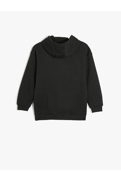 Koton Licensed Batman Hooded Long Sleeve Sweatshirt