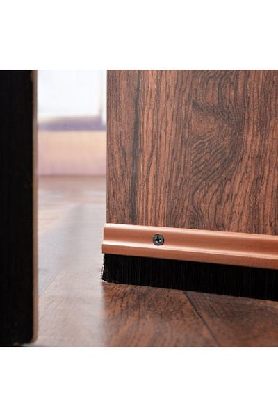 Home Box Mirren 2-Piece Body Door Seal with Nylon Brushes - 4x93 cm