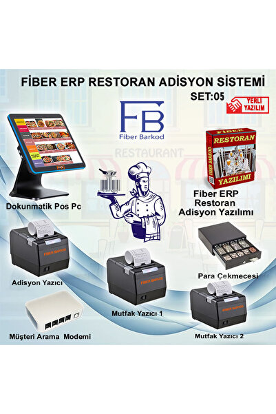 FİBER BARKOD Restoran Adisyon Sistemi-5
