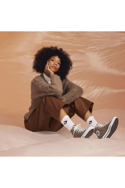 Converse Ανδρικά καφέ αθλητικά παπούτσια Chuck Taylor All Star A06560C