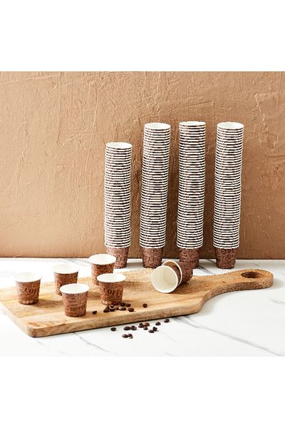 Falcon 50-Piece Paper Cup Set - 74 ml