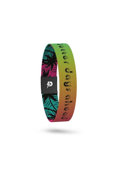 SPIQE Unisex Elastic Printed - Recycled Better Days Ahead Bracelet and Reminder Card