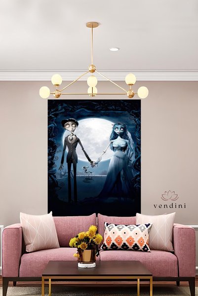 Vendini Țesătură de calitate, Banner Mireasa Mortă, Tapiserie de perete, Covor de perete, Tapiserie murală