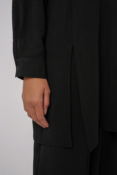 Bigdart 6679 Black Long Tunic and Trousers Set