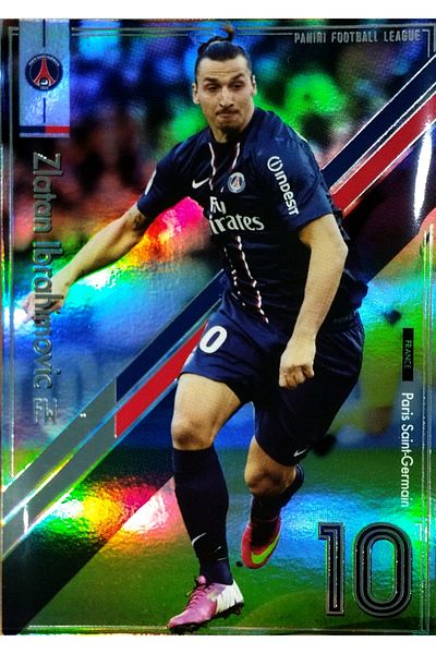 Panini Zlatan Ibrahimovic Bandai Panini 2013 Special Edition Card