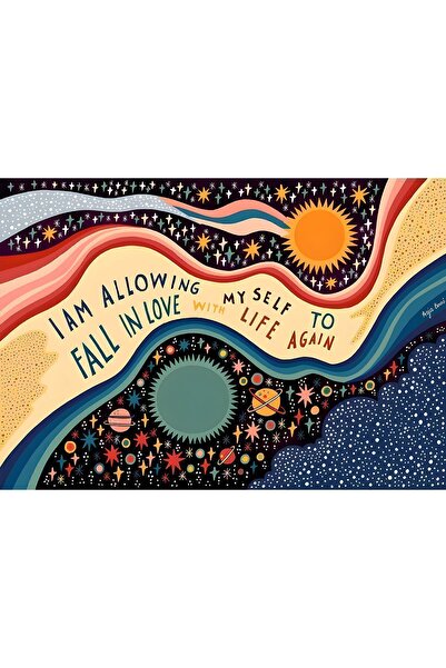 Vendini Fall In Love Duvar Örtüsü Duvar Halısı Wall Tapestry