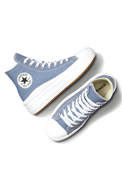 Converse Chuck Taylor All Star Move Kadın Mavi Sneaker Ayakkabı A06500C