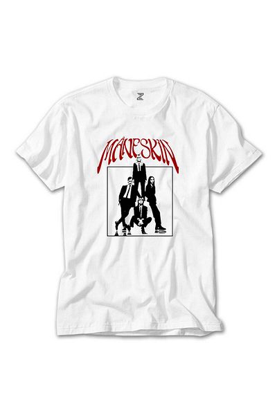 CrowsGate Maneskin Group Poster White T-Shirt