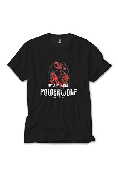 Lunas Glow Tricou negru Powerwolf Lupus Dei