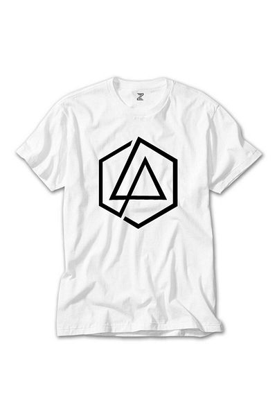 Z zepplin Λευκό μπλουζάκι με σύμβολο Linkin Park