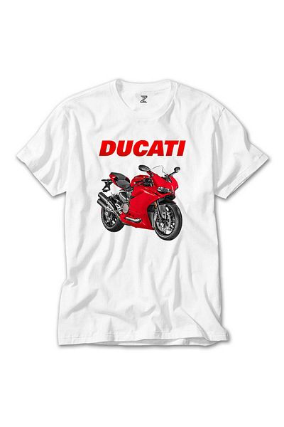 CrowsGate Ducati 959 White T-Shirt
