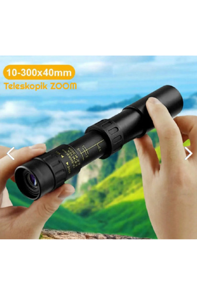lizer Telefon Tutuculu,Su Geçirmez,Tripodlu 10-300x40 Zoom Monoküler Taşınabi...