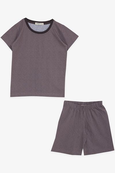 Breeze Girls & Boys Baby Boy Shorts Pajama Set Smileyface Acorn Patterned 9 Months-3 Years, Vizo
