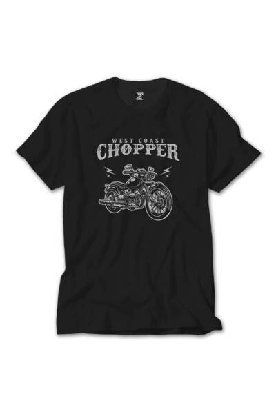 CrowsGate Μαύρο μπλουζάκι της West Coast Choppers Customs
