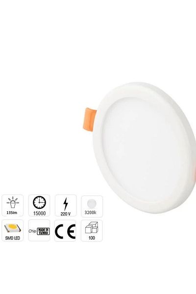 Cata 6W White Luminaire