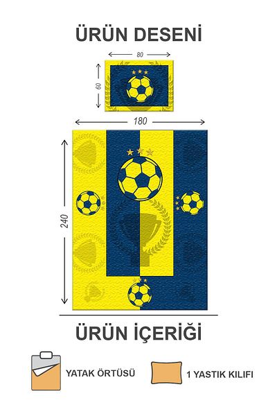 Doruklar Home Collection Set cuvertură de pat matlasată cu model de evantai din catifea căptușită din bumbac Drk-106