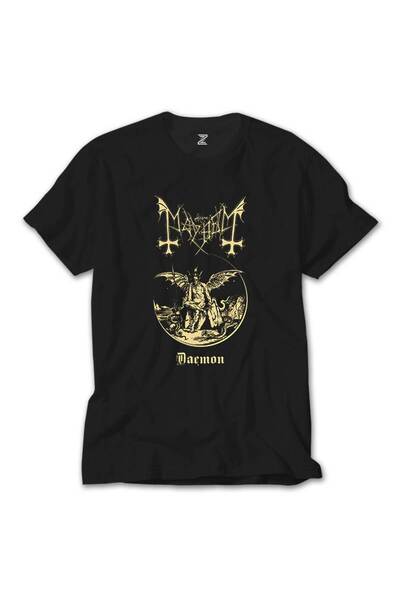 Generic Brand Mayhem Daemon King - Black T-Shirt