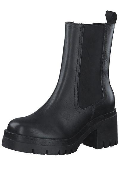 Tamaris Tamaris Black Booties Womens Shoes
