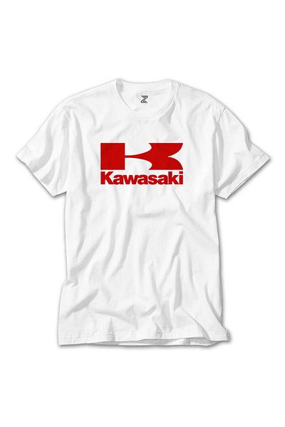 CrowsGate Kawaski Red Logo White T-Shirt