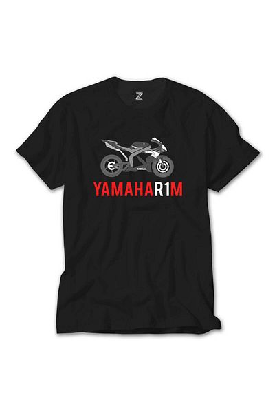 Z zepplin Yamha R1 Κόκκινο Μαύρο T-Shirt