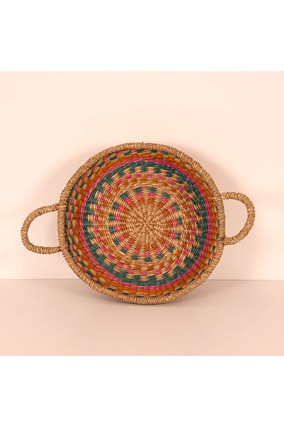 Mylamp Coș Decorativ Diana Colorat 30x8 cm