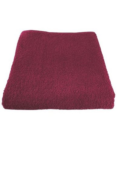Bol Ticaret Tekstil Red Sports Fitness Hairdresser Towel 50X90 cm 100% Cotton