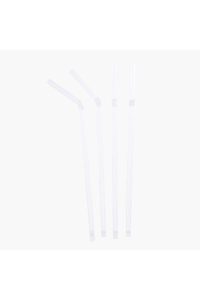 Home Box مصاصة شرب ملتوية - مجموعة من 200 مصاصة