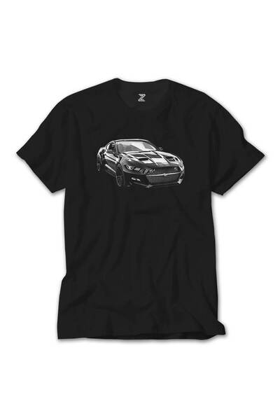 CrowsGate Μαύρο μπλουζάκι Ford Mustang Galpin