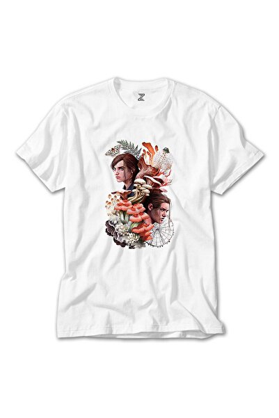 Generic Brand The Last Of Us 2 Fan White T-Shirt