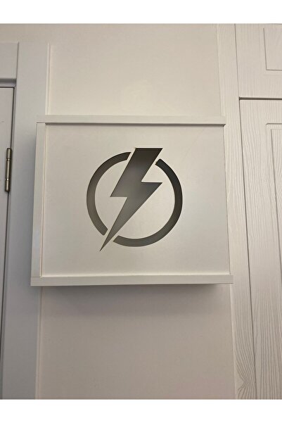 RMD SHOP Elektrik  Sigorta Saklama Kutusu 35 x 40 cm Şimşek Desenli