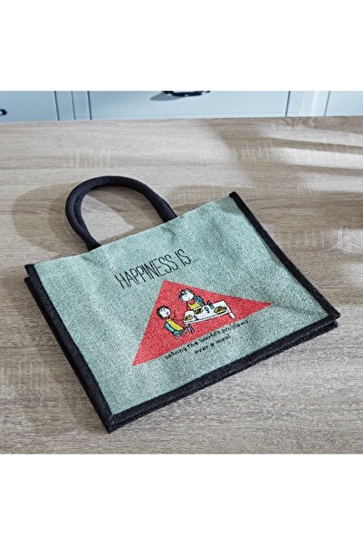 Home Box Happiness Print Multiutility Bag - 38x15x30 cm