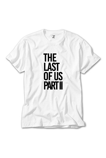 Generic Brand The Last Of Us 2 White T-Shirt