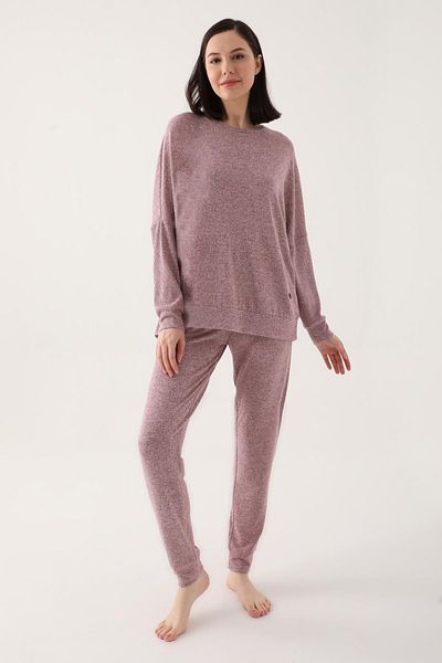 Pierre Cardin Woven Women's Pajama Set, with Sleeve and Leg Cuffs,