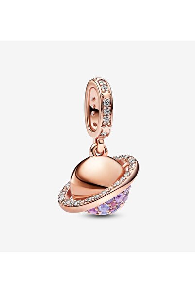 Hector&Co. Jewellery Gezegen Satürn Köpüklü Sallantılı Charm