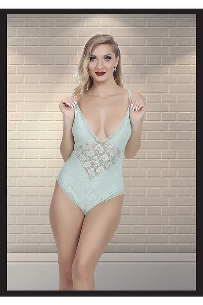 LoeFit Women's Lace Detailed Fancy New Model Babydoll Body Cosplay