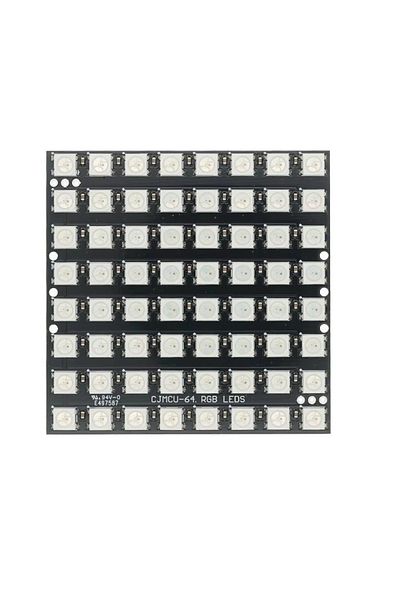 Sensör Modül Ws2812 Led 5050 Rgb 8X8 64 Bit Led Matrix Module