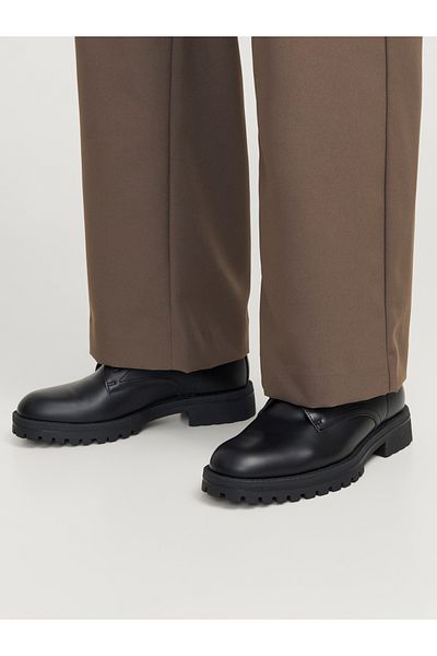 Jack & Jones Solid High Top Leather Boots