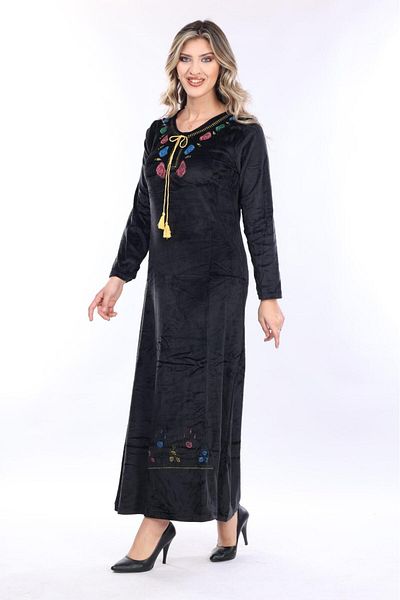 mervemoda ΓΥΝΑΙΚΕΙΟ ΜΑΚΡΙΜΑΝΙΚΟ ΒΕΛΟΥΔΙ ΦΟΡΕΜΑ
