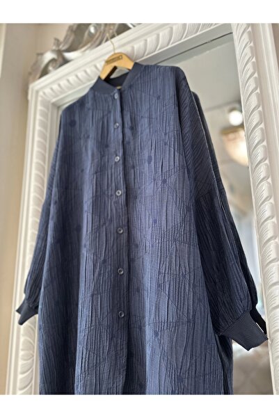 Invee İNVEE 6982 Lacivert Modal Tunik