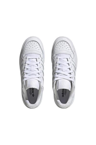 adidas Pantofi sport albi Forum Bold Stripes pentru femei Id6843