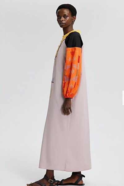 Touche Colorful Embroidered Designer Dress Mkn2000