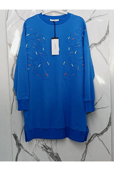 Puane Tunica de dama, colorata, cu 2 fire, ALBASTRU 10567