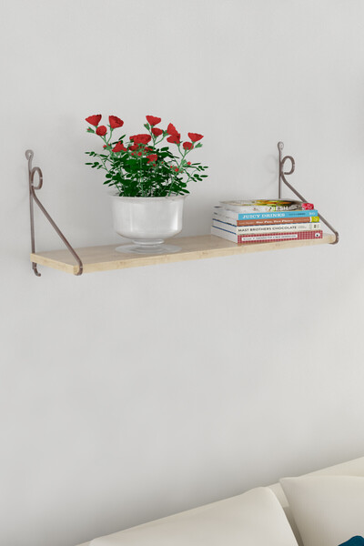 DECORMET Seramoni Raf Seti 1 Raflı 200X720 Safir Meşe-Malibu 015 0110 022 020 84