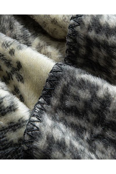English Home Argyle Acrylic TV Blanket 130x170 Cm Gray