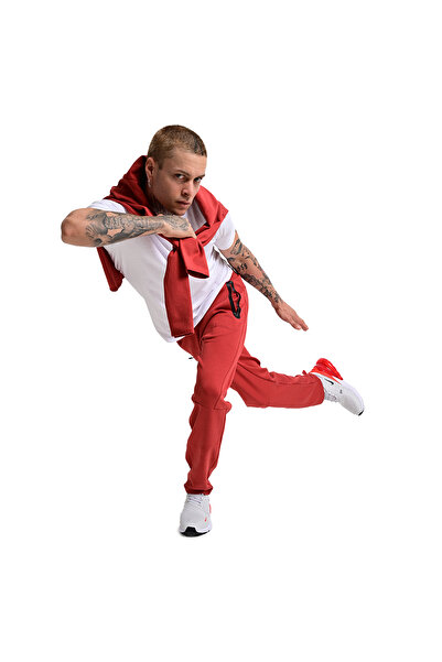 Sportive Zaragoza Erkek Turuncu Günlük Stil Eşofman Altı 24KE011-KRMT