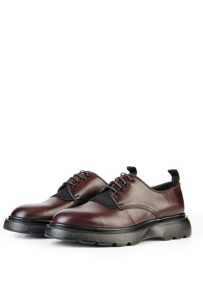 CARVAO Clamo Genuine Leather Men's Classic Shoes, Lace-Up Classic Shoes, Leather Classic Shoes